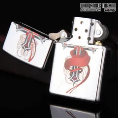 Bật Lửa Zippo 28526 - Bật Lửa High Polish Crôm Hình Thánh Giá Với Đôi Cánh - Quà Tặng Độc Đáo cho Fan Biker