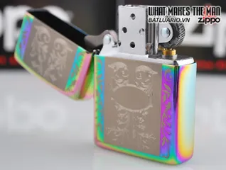 Bật Lửa Zippo 24203 Engraved Filigree Spectrum - Bật Lửa Kiểu Dáng Sang Trọng và Độc Đáo cho Người Sành Điệu