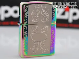 Bật Lửa Zippo 24203 Engraved Filigree Spectrum - Bật Lửa Kiểu Dáng Sang Trọng và Độc Đáo cho Người Sành Điệu