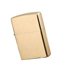 Vỏ Zippo Đồng Vàng Xước Chính Hãng Mỹ - Thay Thế Khi Hư Hỏng, Không Kèm Ruột, Mới 100% - Phụ Kiện Thời Trang Nam Nữ