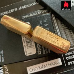 Vỏ Zippo Đồng Vàng Xước Chính Hãng Mỹ - Thay Thế Khi Hư Hỏng, Không Kèm Ruột, Mới 100% - Phụ Kiện Thời Trang Nam Nữ