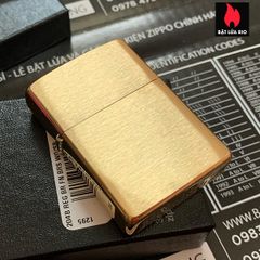 Vỏ Zippo Đồng Vàng Xước Chính Hãng Mỹ - Thay Thế Khi Hư Hỏng, Không Kèm Ruột, Mới 100% - Phụ Kiện Thời Trang Nam Nữ
