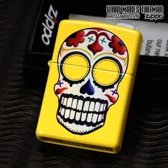 Bật Lửa Zippo 24894 - Skull Lemon Ngày Của Người Chết, Quà Tặng Độc Đáo Cho Fan Hâm Mộ Văn Hóa Đường Phố