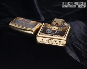 Bật Lửa Zippo 28320 - Nghệ Thuật Đầu Hổ Công Nghiệp Crom Xước - Quà Tặng Cho Fan Kinh Dị