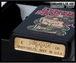 Bật Lửa Zippo Black Matte Lynyrd Skynyrd - Bật Lửa Chất Lượng Cao Cho Fan Âm Nhạc Rock cổ điển