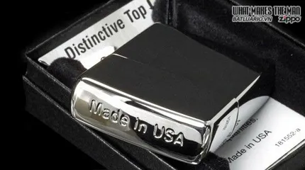 Bật Lửa Zippo 24796 Crown Stamp Crôm - Bật Lửa Huyền Thoại Thích Hợp Làm Quà Tặng Cho Fan Cứng
