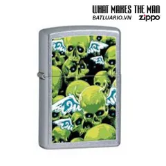 Bật Lửa Zippo 24736 - Mẫu Chrome Street Waiting Line Sang Trọng, Quà Tặng Độc Đáo Cho Fan Zippo