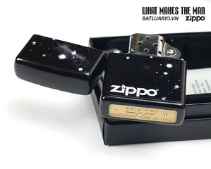 Bật Lửa Zippo Galaxy Logo Licorice 28058 - Bật Lửa Chất Lượng Cao Dành Cho Fan Hâm Mộ Galaxies