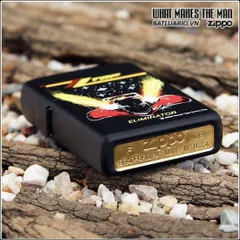 Bật Lửa Zippo 24561 ZZ Top Eliminator Matte Đen - Quà Tặng Fan Hâm Mộ Nhạc Rock Huyền Thoại