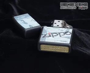 Bật Lửa Zippo 28300 Black Matte - Bật Lửa Depot Thương Hiệu Chất Lượng, Logo Độc Đáo, Quà Tặng Cao Cấp