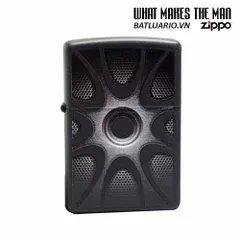 Bật Lửa Zippo 28532 - Bật Lửa Zippo Matte Đen Nền Kim Loại Thời Trang - Quà Tặng Phong Cách Hút Hồn