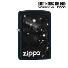 Bật Lửa Zippo 28433 - Galaxy Logo Black Matte, Bật Lửa Chính Hãng, Quà Tặng Độc Đáo Cho Fan Hâm Mộ Sci-Fi