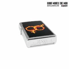 Bật Lửa Zippo 28446 Crôm - Bật Lửa Nam Nữ Thời Trang, Đồ Chơi Phong Cách Đường Phố, Quà Tặng Độc Đáo