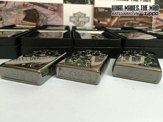 Bật Lửa Zippo 28833 Black Ice - Thiết Kế Hoa Văn Sang Trọng, Phong Cách Thời Thượng cho Người Yêu Thích Sưu Tầm