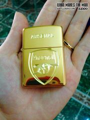 Bật Lửa Zippo Khắc Logo Arsenal 01 - Quà Tặng Chính Hãng Cho Fan Đội Bóng, Đẹp và Bền Bỉ