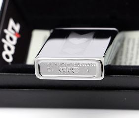 Bật Lửa Zippo Slim Heart Bóng Crôm 28476 - Bật Lửa Chất Lượng, Quà Tặng Lý Tưởng Cho Fan Zippo