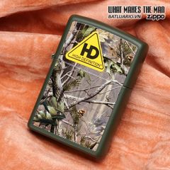 Bật Lửa Zippo Realtree APG Green Matte 28079 - Kiểu Dáng Vẻ Ngoài Sang Trọng và Bền Bỉ cho Người Yêu Thiên Nhiên