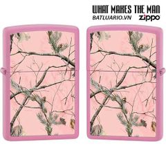 Bật Lửa Zippo 28078 Realtree APG Pink Matte - Bật Lửa Chất Lượng Cao, Phong Cách Cắm Trại và Ngoài Trời
