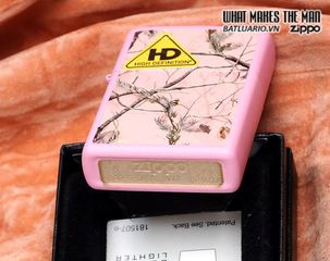 Bật Lửa Zippo 28078 Realtree APG Pink Matte - Bật Lửa Chất Lượng Cao, Phong Cách Cắm Trại và Ngoài Trời