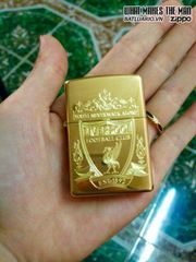 Bật Lửa Zippo 169 Khắc Logo Liverpool - Quà Tặng Cho Fan Hâm Mộ Bóng Đá Liverpool, Sưu Tập Độc Đáo