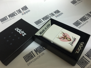 ZIPPO 214 German Press-Schon Wild Lighter - Classic Design for Collectors & Outdoor Enthusiasts