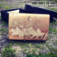 Bật lửa Zippo Khắc Mã Đáo Thành Công - Quà Tặng Ý Nghĩa Cho Dân Văn Phòng và Sưu Tập