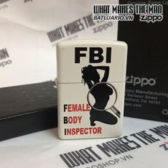 Zippo 214 FBI - Bật Lửa Chính Hãng Hình Bảng Hiệu Đặc Biệt Đối Với Người Yêu Thích Thời Trang và FBI