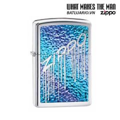 Zippo Fusion 29097 Bật Lửa Bằng Chrome Đánh Bóng - Quà Tặng Thời Trang Cho Người Đam Mê Zippo