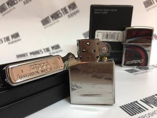 Bật Lửa Zippo 29415 - Thiết Kế Lá, Mạ Chrome Cao Cấp - Quà Tặng Cho Người Yêu Thích Zippo