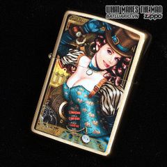 Bật Lửa Zippo 28321 - Họa Tiết Máy Móc Công Nghiệp Bằng Chrome Chải - Quà Tặng Độc Đáo Cho Người Yêu Thích Nghệ Thuật
