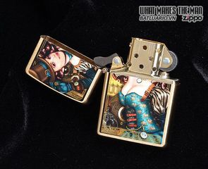 Bật Lửa Zippo 28321 - Họa Tiết Máy Móc Công Nghiệp Bằng Chrome Chải - Quà Tặng Độc Đáo Cho Người Yêu Thích Nghệ Thuật