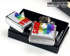 Bật Lửa Zippo Shakira Pop Art - Mẫu 28028 Chrome Thời Trang, Quà Tặng Độc Đáo Cho Fan Hâm Mộ