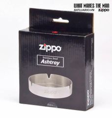 Gạt Tàn Thép Cao Cấp Zippo - Phụ Kiện Bật Lửa Sang Trọng, Lý Tưởng Cho Dân Chơi Hút Thuốc
