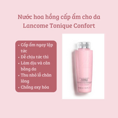 Nước Hoa Hồng Lancôme Tonique Confort 125ml - Toner Dưỡng Ẩm, Làm Dịu Da Nhạy Cảm, Thấm Nhanh, Cấp Nước Hiệu Quả