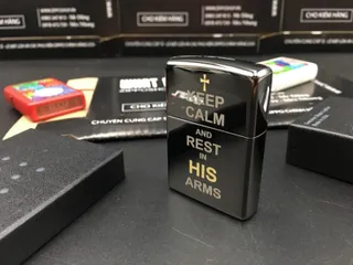 Zippo 29610 - Bật Lửa Black Chrome 
