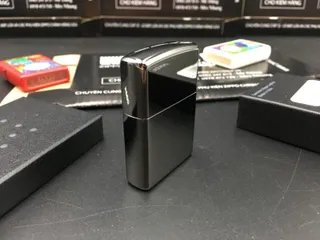 Zippo 29610 - Bật Lửa Black Chrome 