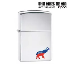 Zippo Republican Polished Chrome Lighters - Unique Collectible Gifts for Politically Minded Enthusiasts