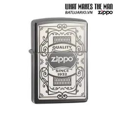 Zippo Black Ice Lighter - Zipp 29425, Chất Lượng Tốt, Bảo Hành Chính Hãng, Quà Tặng Độc Đáo cho Fan Zippo