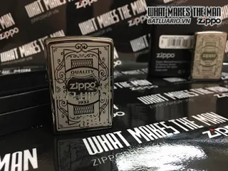 Zippo Black Ice Lighter - Zipp 29425, Chất Lượng Tốt, Bảo Hành Chính Hãng, Quà Tặng Độc Đáo cho Fan Zippo