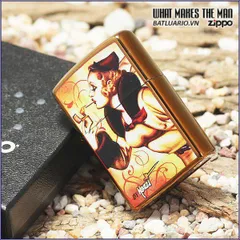 Bật Lửa Zippo 24745 - Mazzi Windy Girl Harvest Bronze, Bật Lửa Chống Gió, Quà Tặng Thú Vị Cho Người Yêu Thích Zippo