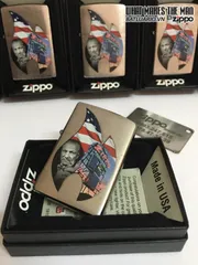 Zippo 29075 - Bình Lửa Collage Bằng Chrome Đánh Bóng - Quà Tặng Độc Đáo Cho Người Sưu Tập Zippo
