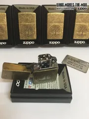 Zippo 29149 - Zippo Cây Sự Sống Bằng Đồng Antique - Quà Tặng Thú Vị Cho Người Yêu Thích Hàng Độc đáo