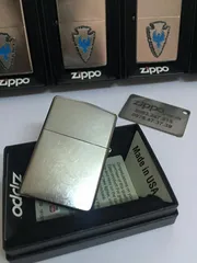 Zippo 29101 - Zippo Arrowhead Emblem Bạc Nhám - Quà Tặng Độc Đáo cho Người Yêu Thích Zippo