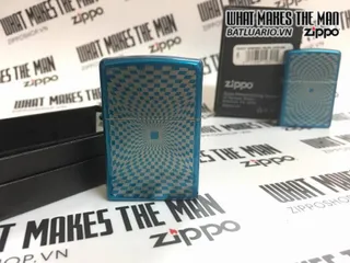 Zippo 29427 - Bật Lửa Thiết Kế Tối Giản Màu Xanh Cerulean - Phụ Kiện Nhà Cửa Sang Trọng