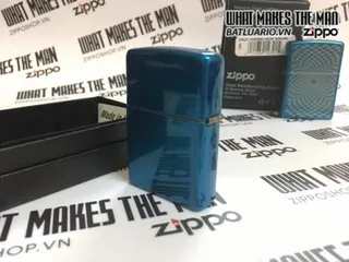 Zippo 29427 - Bật Lửa Thiết Kế Tối Giản Màu Xanh Cerulean - Phụ Kiện Nhà Cửa Sang Trọng