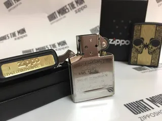 Zippo 29404 - Bật Lửa Skull Đen Nhám - Phụ Kiện Thời Trang cho Người Yêu Thích Quái Dị