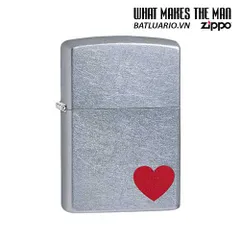 Zippo 29060 Love Street Chrome - Bật Lửa Chống Gió Cao Cấp, Quà Tặng Độc Đáo Cho Người Yêu Thích Zippo