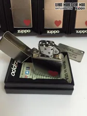 Zippo 29060 Love Street Chrome - Bật Lửa Chống Gió Cao Cấp, Quà Tặng Độc Đáo Cho Người Yêu Thích Zippo