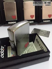 Zippo 29060 Love Street Chrome - Bật Lửa Chống Gió Cao Cấp, Quà Tặng Độc Đáo Cho Người Yêu Thích Zippo