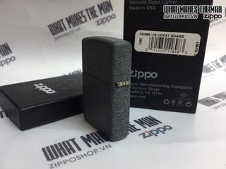 Bật Lửa Zippo 29386 - US Coast Guard Crest Iron Stone Chính Hãng - Quà Tặng Độc Đáo Cho Người Yêu Thích Hàng Hải